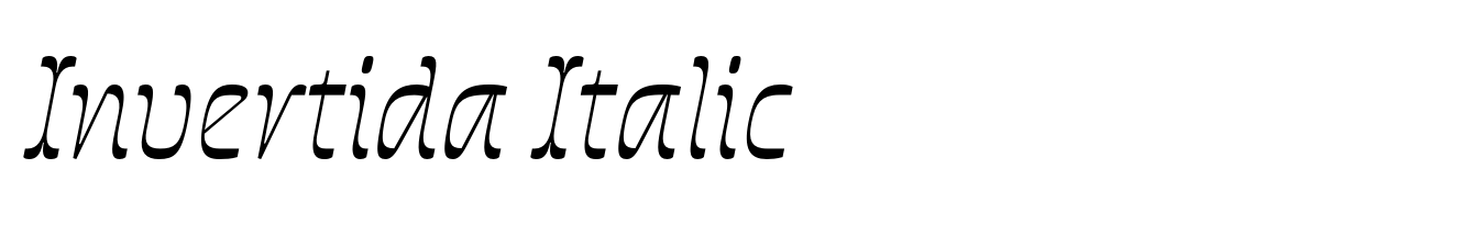 Invertida Italic
